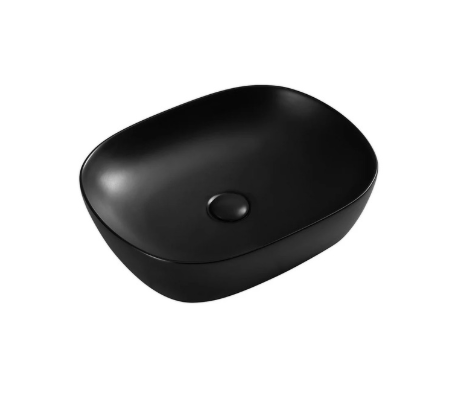 Koko 465 Above Counter Basin, Matte Black