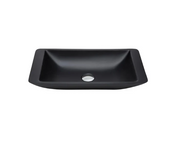 Classique 600 Matte Black Soild Surface Basin