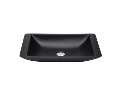 Classique 600 Matte Black Soild Surface Basin