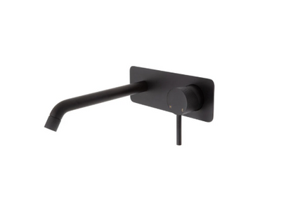 AXLE Wall Basin/Bath Mixer Set on Plate