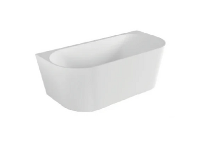 Mimi Cove 1700mm Back To Wall Bath Gloss White
