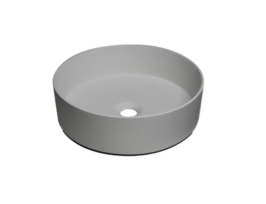 Regio Ash Cloud Acrylic Solid Surface Above Counter Basin