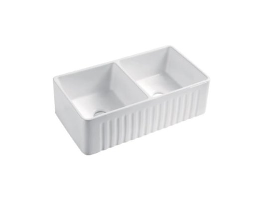 Downton Double Bowl Ceramic Butler Sink