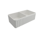 Novi 85 x 46 Fine Fireclay Gloss White Butler Sink
