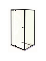 Smart Pivot Shower Screen Front & Return M6890 Black