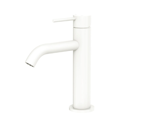Kaya Basin Mixer Matte White