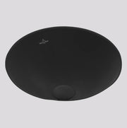 Villeroy & Boch Loop Slim 380mm Round Undercounter Basin Pure Black