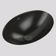 Villeroy & Boch Loop Slim 430 Underocounter Basin Pure Black