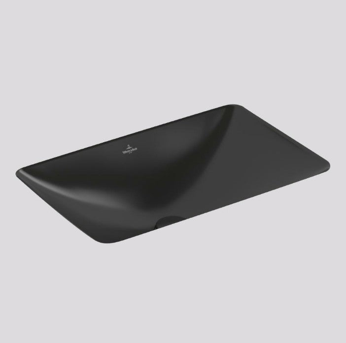 Villeroy & Boch Loop Slim 540 Undercounter Basin Pure Black