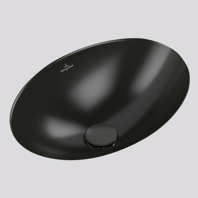 Villeroy & Boch Loop Slim 560 Undercounter Basin Pure Black