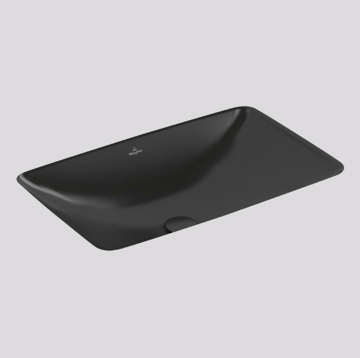 Villeroy & Boch Loop Slim 615 Undercounter Basin Pure Black