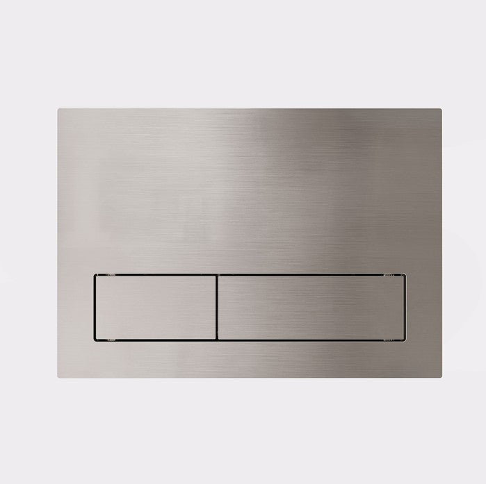 Villeroy & Boch 150S Flush Plate for VIConnect Mechanical Brushed Nickel
