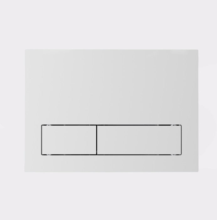 Villeroy & Boch 150S Flush Plate for VIConnect Mechanical Matte White