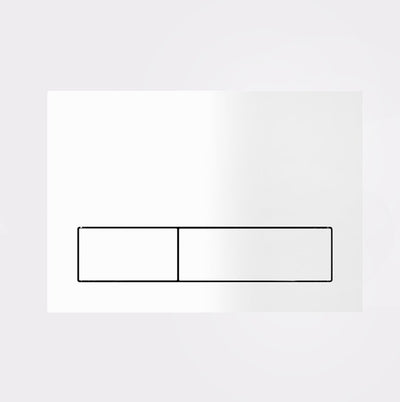 Villeroy & Boch 150S Flush Plate for VIConnect Mechanical Gloss White