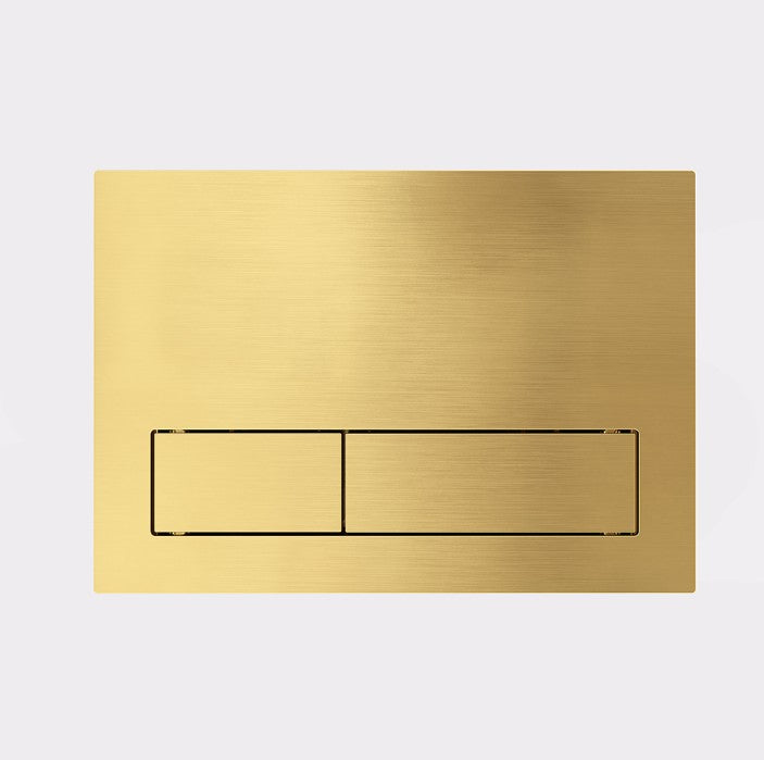 Villeroy & Boch 150S Flush Plate for VIConnect Mechanical Brushed Gold