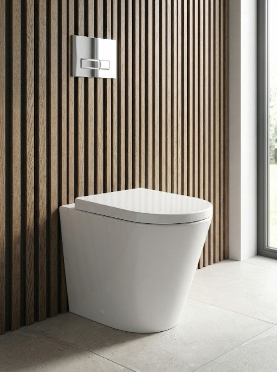 Mimi T3 Rimless Wall Faced Tornado Flush Pan Only