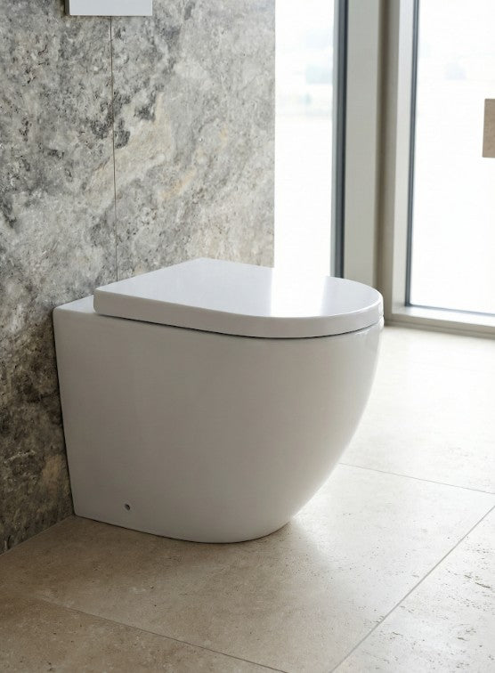 Mimi T4 Rimless Wall Faced Tornado Flush Pan Only