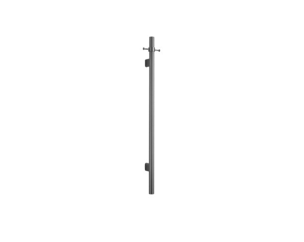 Bella Vista Mica Vertical Heated Towel Rail Gun Metal