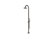 Bella Vista Mica Gooseneck Freestanding Outdoor Shower Dusk Bronze