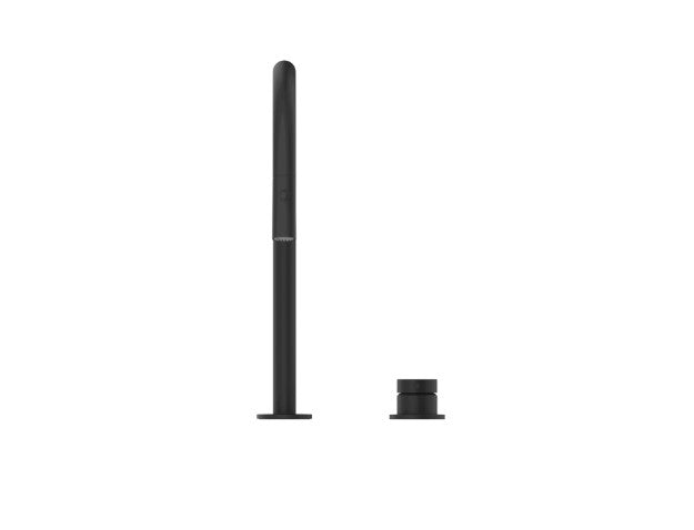 Bella Vista Mica Pull Out Hob Mixer Set Black