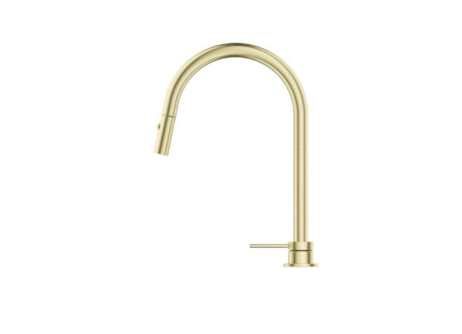 Bella Vista Mica Pull Out Hob Mixer Set French Gold