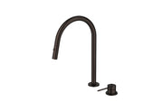 Bella Vista Mica Pull Out Hob Mixer Set Dusk Bronze