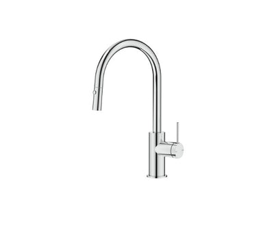 Bella Vista Mica Pull Out Sink Mixer Chrome
