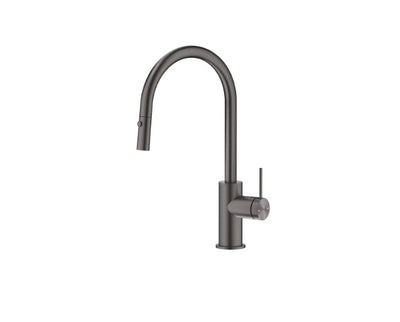 Bella Vista Mica Pull Out Sink Mixer Gun Metal