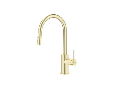Bella Vista Mica Pull Out Sink Mixer French Gold