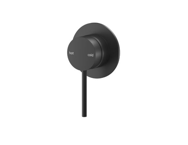 Bella Vista Mica Shower Mixer Black- Trim Kit Only