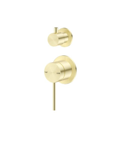 Bella Vista Mica Shower Mixer Diverter French Gold - Trim Kit Only