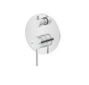 Bella Vista Mica Shower Mixer Diverter Chrome 1P - Trim Kit Only