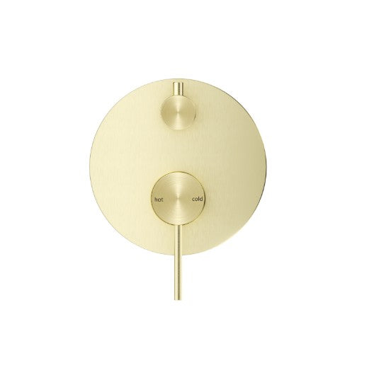 Bella Vista Mica Shower Mixer Diverter French Gold 1P - Trim Kit Only