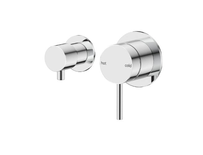 Bella Vista Mica Shower Mixer Diverter - Sideways Chrome - Trim Kit Only