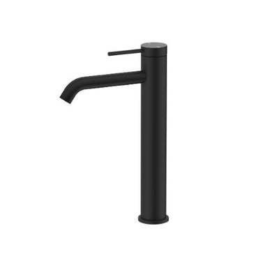 Bella Vista Mica Tall Basin Mixer Black