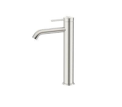 Bella Vista Mica Tall Basin Mixer Brushed Nickel