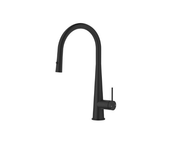 Bella Vista Mica Cone Sink Mixer Black