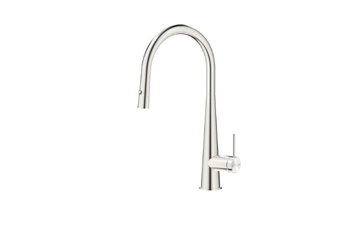 Bella Vista Mica Cone Sink Mixer Brushed Nickel