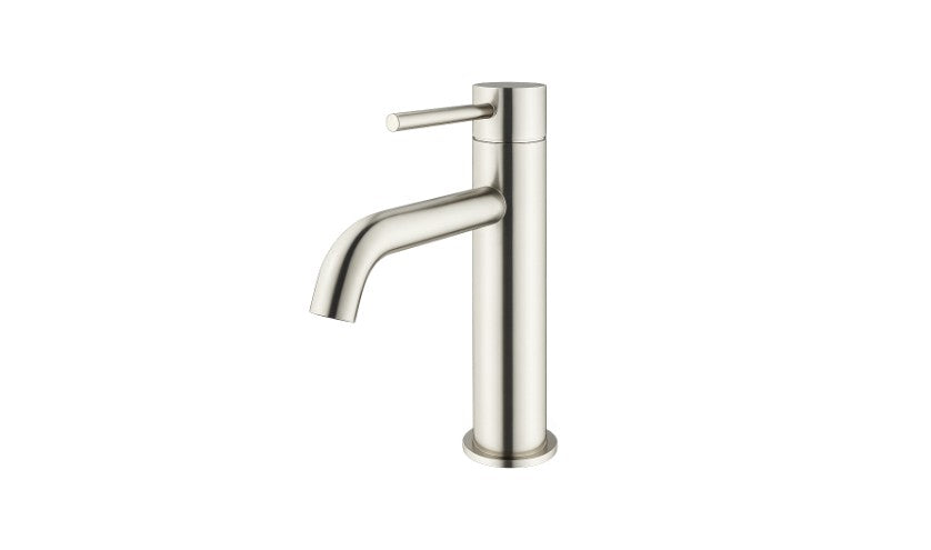 Mimi Single Lever Basin Mixer Brushed Nickel