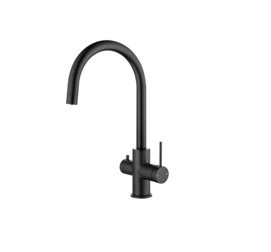 Bella Vista Mica 3 Way Filter Sink Mixer Black