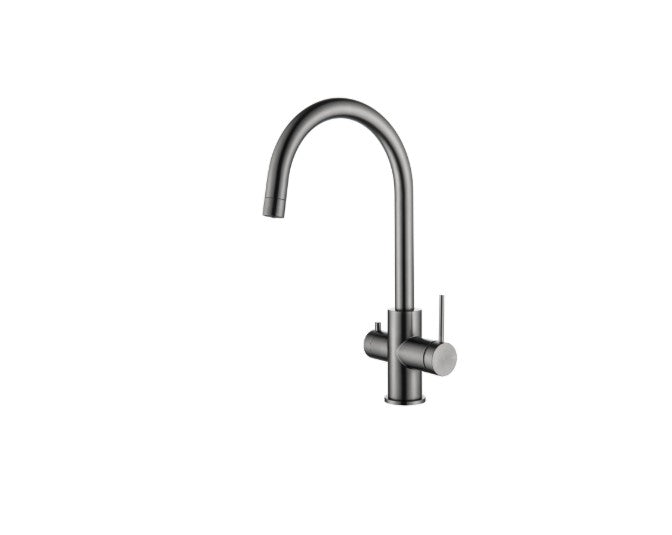Bella Vista Mica 3 Way Filter Sink Mixer Gun Metal
