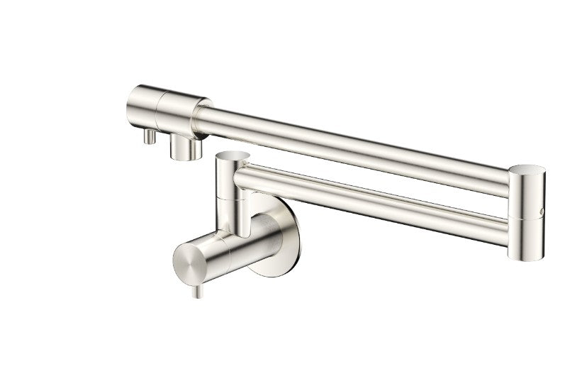 Bella Vista Mica Pot Filler Brushed Nickel