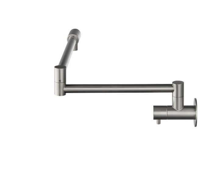 Bella Vista Mica Pot Filler Brushed Nickel