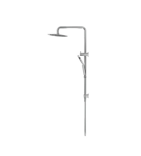 Bella Vista Mica Dual Shower Rail Chrome