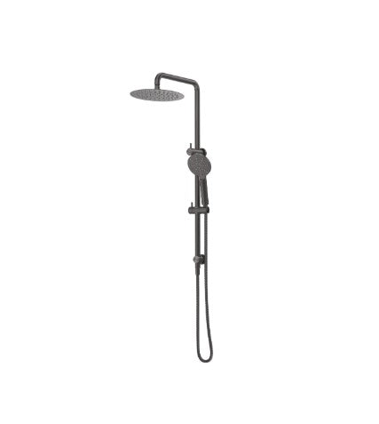 Bella Vista Mica Dual Shower Rail Gun Metal