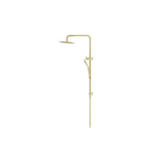 Bella Vista Mica Dual Shower Rail French Gold