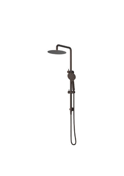 Bella Vista Mica Dual Shower Rail Dusk Bronze