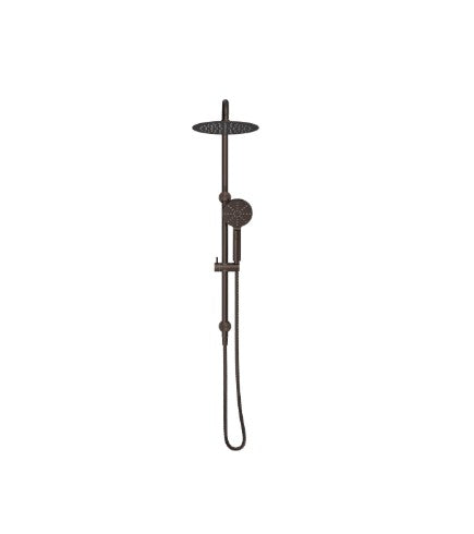 Bella Vista Mica Dual Shower Rail Dusk Bronze
