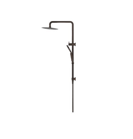 Bella Vista Mica Dual Shower Rail Dusk Bronze