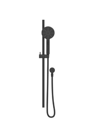 Bella Vista Mica Shower Rail Black